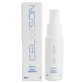 Solución en aerosol Celixson Solución Regeneradora de 60 ml, envase blanco con detalles azules y rosados.